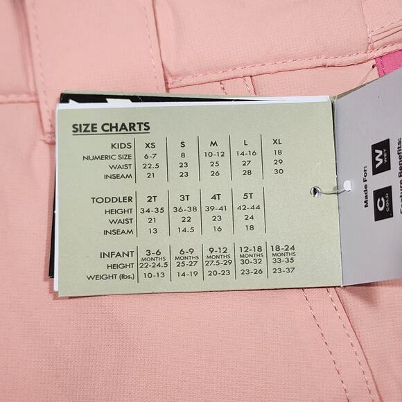 Arctix Snow Pants Run Around Insulated Bib Overalls Pink Size Medium 10-12 - Picture 6 of 10